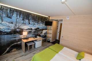 Отель Hotel Ivalo Ивало Двухместный номер «Премиум» с 2 отдельными кроватями-5